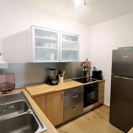Bel 6 Pers, 2 Avec Balcon Et Parking Apartman